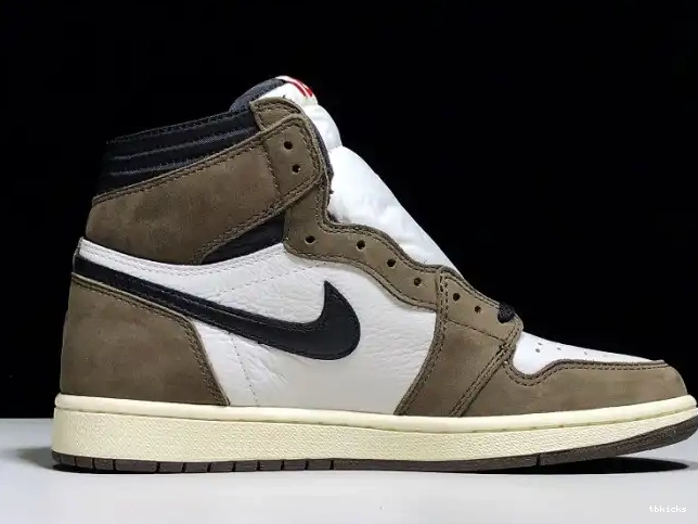 Cheap TB x Air Scott - Jordan OG Travis CD4487 'Mocha' High 100 Retro 1 0501